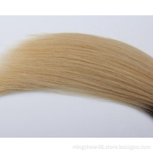 Russian PU tape in hair extensions 100% human hair piano color